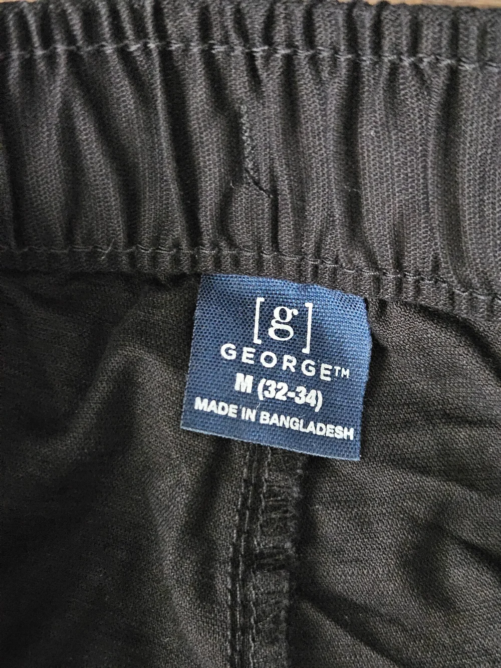 George Black Weekend Chino Pants Men’s M 32-34 Stretch Comfort Waist NWT